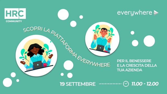 Thumbnail Scopri la piattaforma Everywhere, per il benessere e la crescita della tua azienda