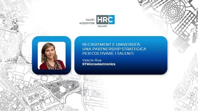 Thumbnail Recruitment e università - una partnership strategica per coltivare i talenti STMICROELECTRONICS