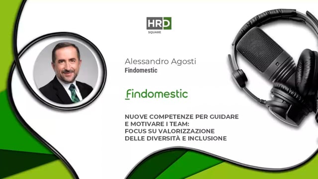 Thumbnail Valorizzazione della diversità e inclusione - guidare e motivare i team - FINDOMESTIC
