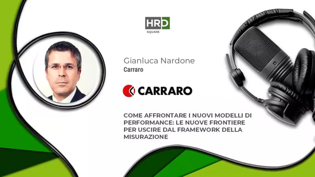 Thumbnail Modelli i di performance - uscire dal framework della misurazione - CARRARO