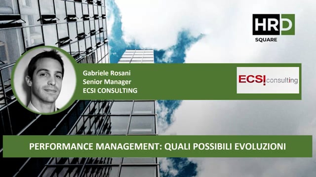 Thumbnail Performance management, quali possibili evoluzioni ECSI CONSULTING