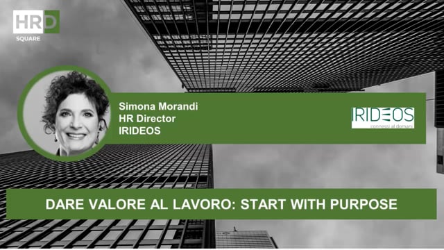 Thumbnail Dare valore al lavoro, start with purpose_IRIDEOS
