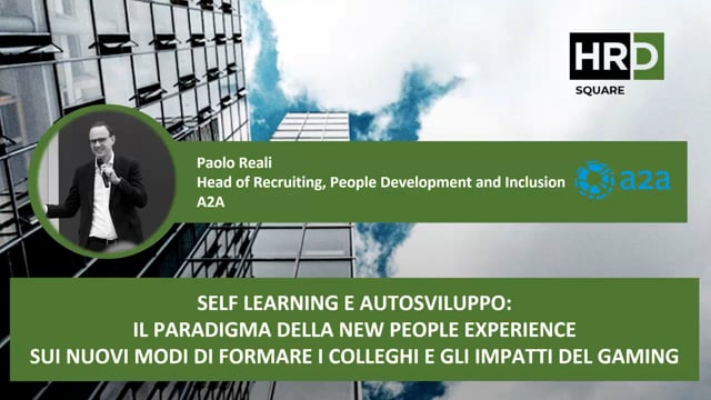Thumbnail Self learning e autosviluppo, new people experience and gaming A2A