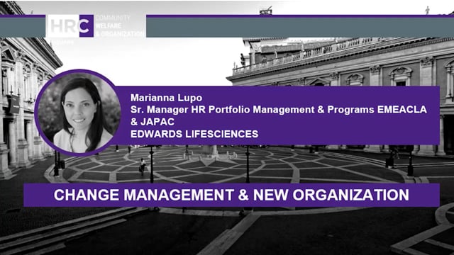 Thumbnail Change management & new organization EDWARDS LIFESCIENCES