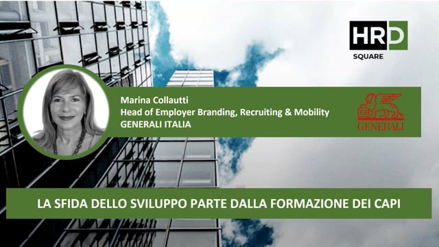 Thumbnail La sfida dello sviluppo parte dalla formazione dei capi GENERALI ITALIA