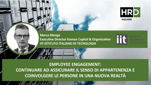 Thumbnail Employee engagement IIT ISTITUTO ITALIANO DI TECNOLOGIA