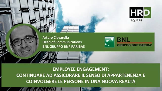 Thumbnail Employee engagement BNL GRUPPO BNP PARIBAS