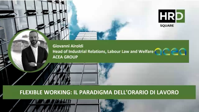 Thumbnail Flexible working, il paradigma dell’orario di lavoro ACEA GROUP