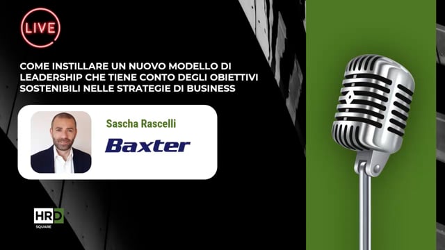 Thumbnail Nuovi modelli di leadership e obiettivi sostenibili BAXTER