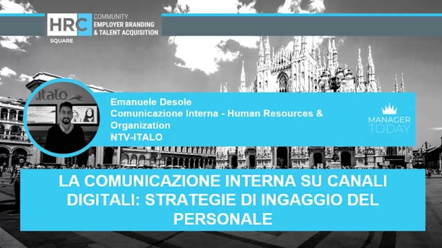 Thumbnail La comunicazione interna su canali digitali, strategie di ingaggio del personale NTV ITALO