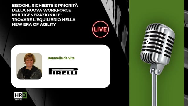 Thumbnail Nuova workforce multigenerazionale PIRELLI