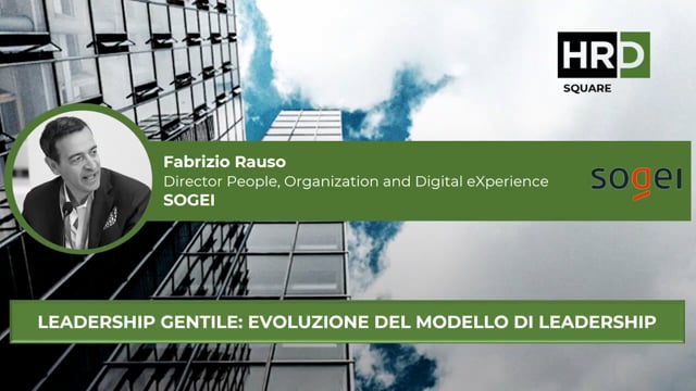 Thumbnail Leadership gentile: evoluzione del modello di leadership SOGEI