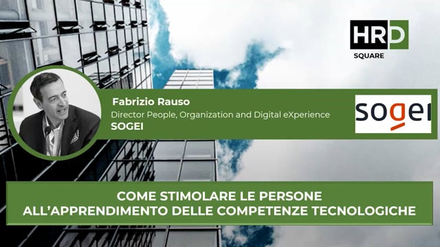 Thumbnail Come stimolare le persone all’apprendimento delle competenze tecnologiche SOGEI