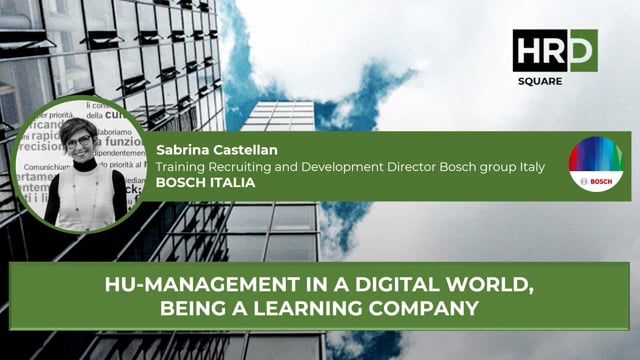 Thumbnail HU-Management in a digital world, being a learning company BOSCH