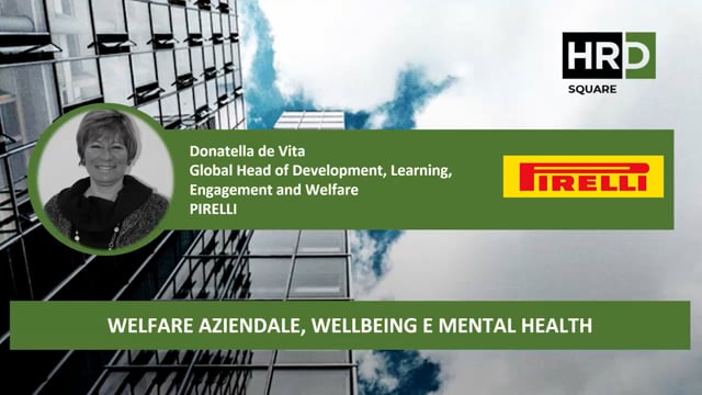 Thumbnail Welfare, wellbeing e mental health PIRELLI