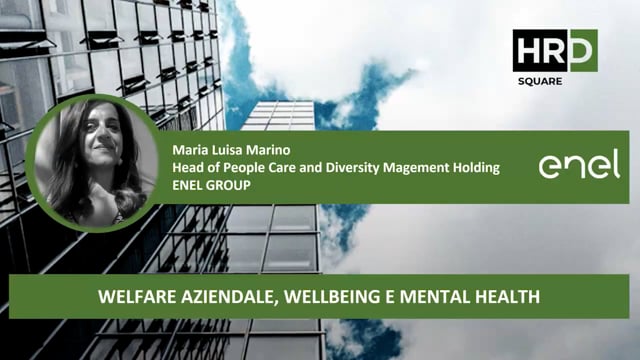 Thumbnail Welfare, wellbeing e mental health ENEL GROUP