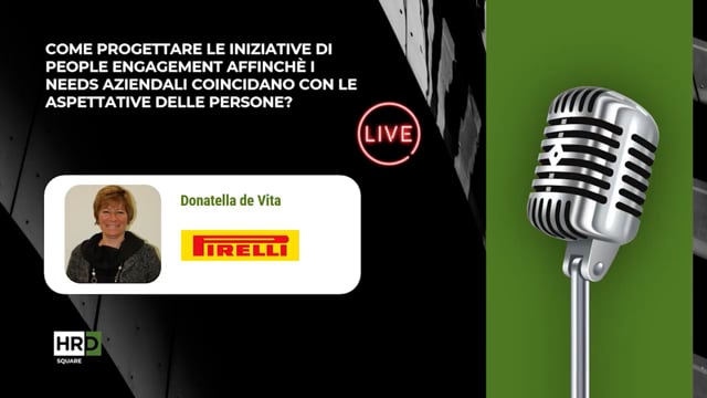 Thumbnail People engagement PIRELLI