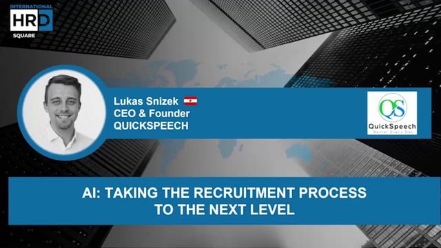 Thumbnail AI, Taking the Recruitment Process to the Next Level QUICKSPEECH AUSTRIA