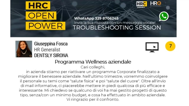 Thumbnail Federico Scarsi risponde su_Programma wellness aziendale