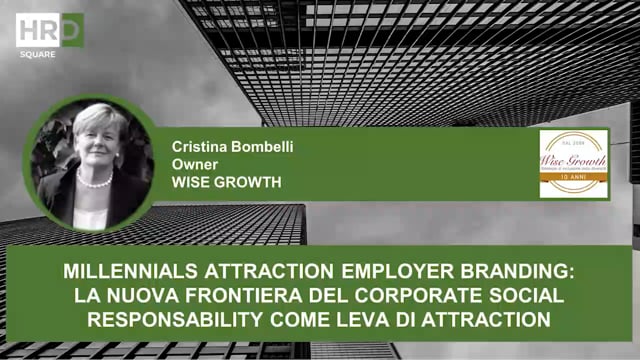 Thumbnail Millennials Attraction Employer Branding, CSR come leva di attraction_WISE GROWTH