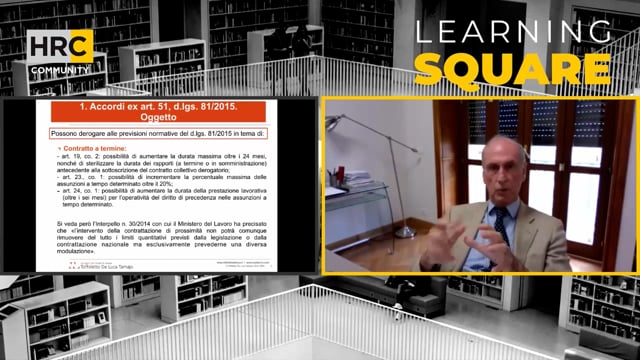 Thumbnail Derogabilità per via di accordi individuali e/o collettivi ai vincoli di legge e di contratto