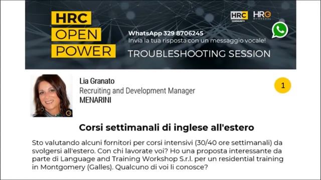 Thumbnail Clara Canevari_Risponde su_CORSI SETTIMANALI DI INGLESE ALL'ESTERO