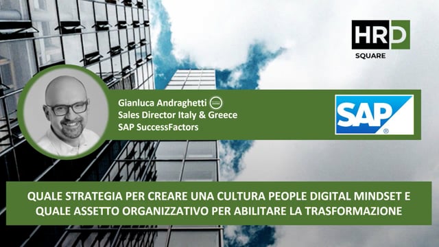 Thumbnail Quale strategia per creare una cultura people digital mindset SAP Successfactors