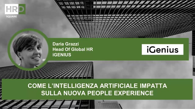 Thumbnail Come l’intelligenza artificiale impatta sulla nuova people experience_iGENIUS
