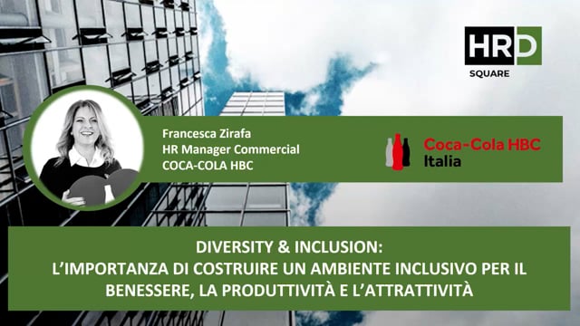 Thumbnail Diversity & Inclusion, creare un ambiente inclusivo COCA COLA HBC