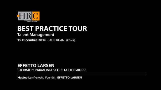 Thumbnail STORMO®: L’ARMONIA SEGRETA DEI GRUPPI _Effetto Larsen