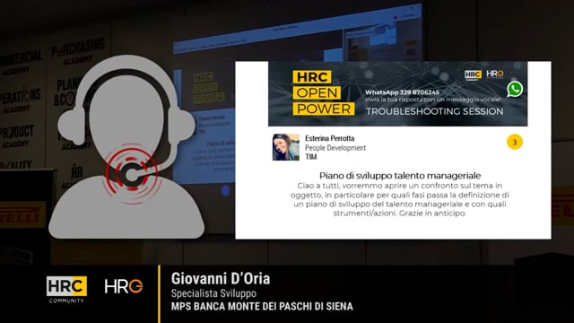 Thumbnail Giovanni D'Oria risponde su Piani di sviluppo del talento manageriale