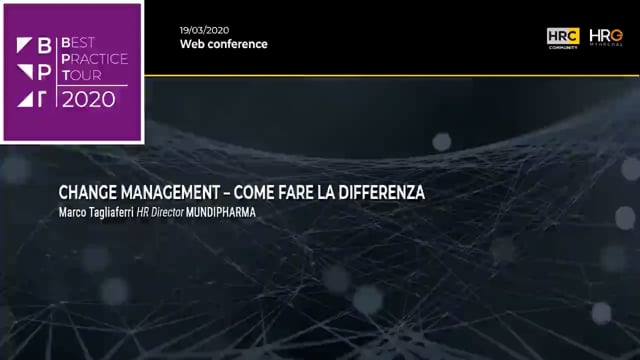 Thumbnail Change management - come fare la differenza_MUNDIPHARMA