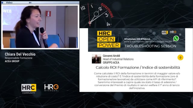 Thumbnail Chiara Del Vecchio_domanda_Calcolo ROI Formazione / Indice di sostenibilità