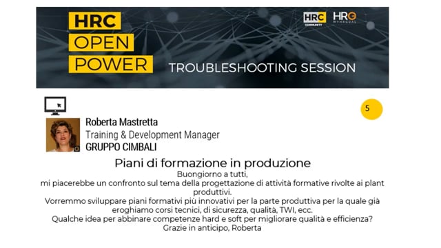 Thumbnail Andrea Simoni risponde su PIANI DI FORMAZIONE IN PRODUZIONE