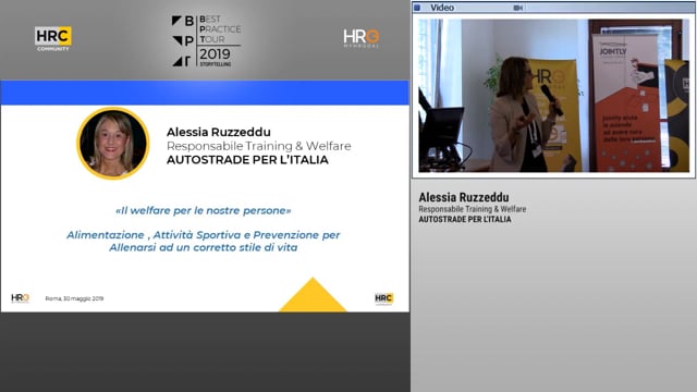 Thumbnail «IL WELFARE PER LE NOSTRE PERSONE» ALIMENTAZIONE, ATTIVITÀ SPORTIVA E PREVENZIONE PER ALLENARSI A UN CORRETTO STILE DI VITA_Alessia Ruzzeddu_AUTOSTRADE PER L’ITALIA