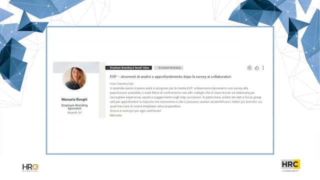 Thumbnail EVP – strumenti di analisi e approfondimento dopo la survey ai collaboratori KOELLIKER GROUP
