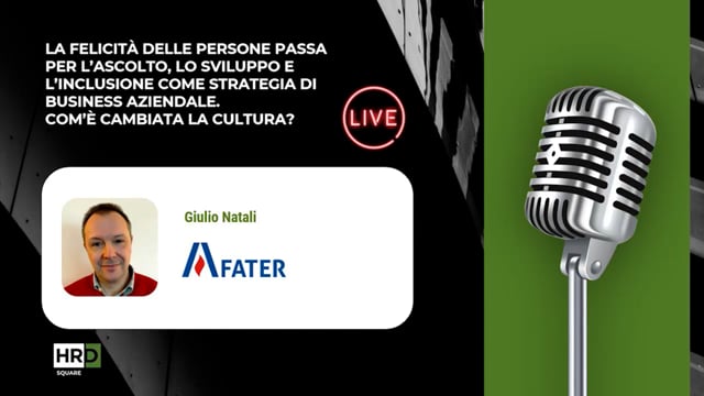 Thumbnail Felicità delle persone, ascolto, sviluppo, inclusione e cultura FATER