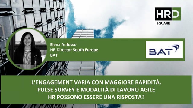 Thumbnail L’engagement - pulse survey e modalità di lavoro agile HR BAT