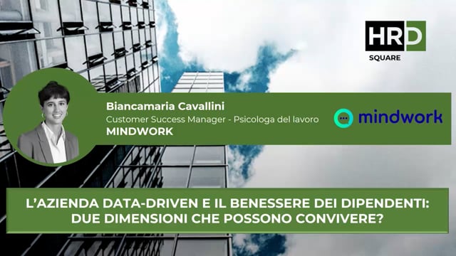 Thumbnail Azienda data driven e il benessere dei dipendenti MINDWORK