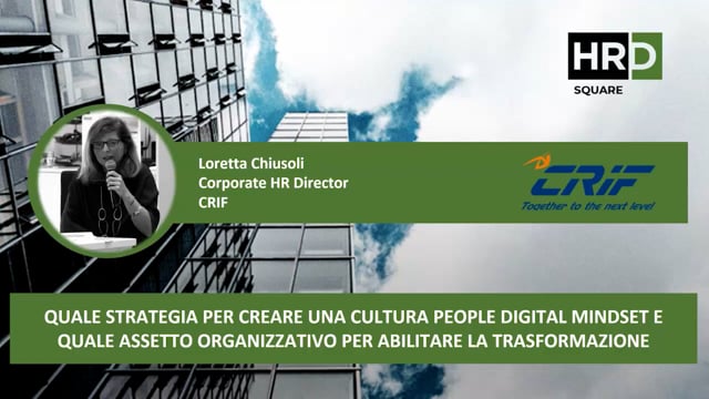Thumbnail Quale strategia per creare una cultura people digital mindset CRIF