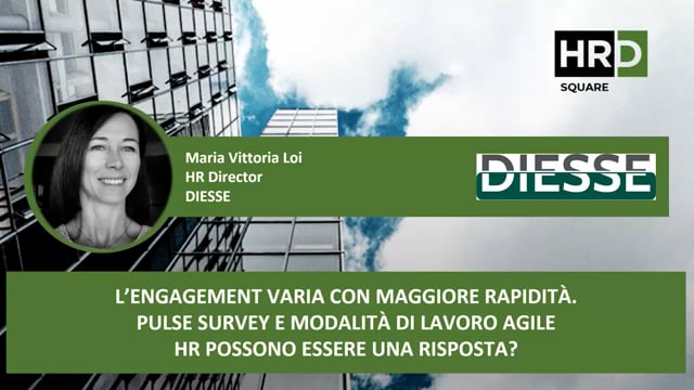 Thumbnail L’engagement - pulse survey e modalità di lavoro agile HR DIESSE
