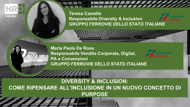 Thumbnail Diversity & Inclusion, nuovo concetto di purpose_GRUPPO FERROVIE DELLO STATO ITALIANE