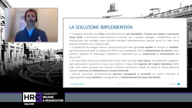 Thumbnail Sviluppo nuovi sistemi organizzativi, chatbot e intelligenza artificiale CERENCE