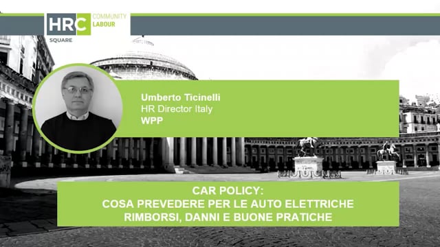 Thumbnail Car policy, cosa prevedere per le auto elettriche, rimborsi, danni e buone pratiche WPP