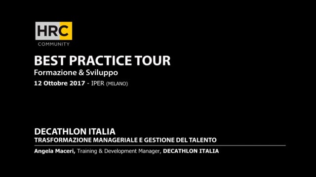 Thumbnail TRASFORMAZIONE MANAGERIALE E GESTIONE DEL TALENTO _ DECATHLON ITALIA