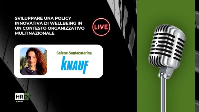 Thumbnail Policy wellbeing in contesto multinazionale KNAUF ITALIA