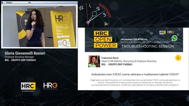 Thumbnail Gloria Giovannelli Ranieri_domanda_INDUSTRIES NON STEM: COME ATTIRARE E TRATTENERE TALENTI STEM?