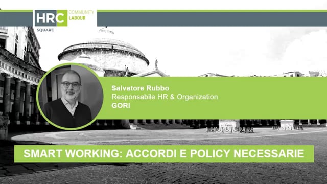 Thumbnail Smart working accordi e policy GORI