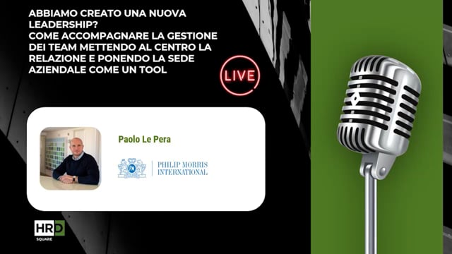 Thumbnail Abbiamo creato una nuova leadership PHILIP MORRIS INTERNATIONAL