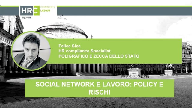 Thumbnail Social network e lavoro, policy e rischi POLIGRAFICO E ZECCA DELLO STATO